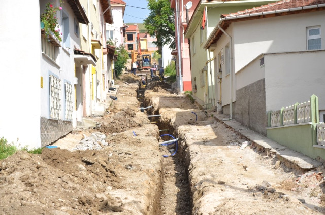 Bozüyük’te Alt Yapı Çalışmaları