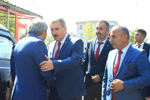 BBP Genel Başkanı Destici Osmaneli’de Açılışlara Katıldı