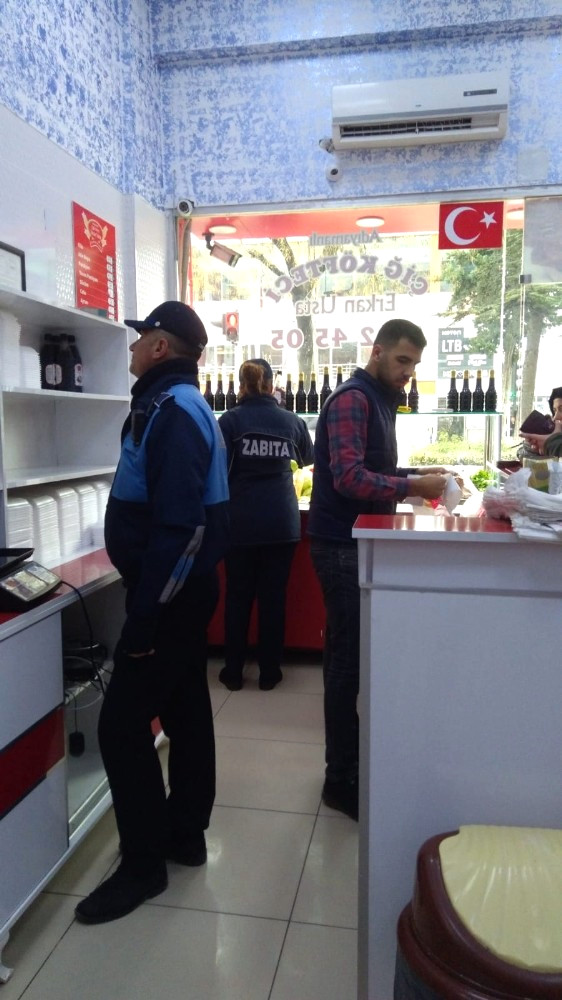 Çiğ Köfte ve Yufka Üretim Yerlerinde Denetim