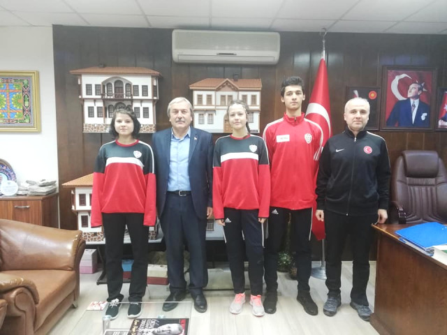 Türkiye Şampiyonası’na Uğurlandılar