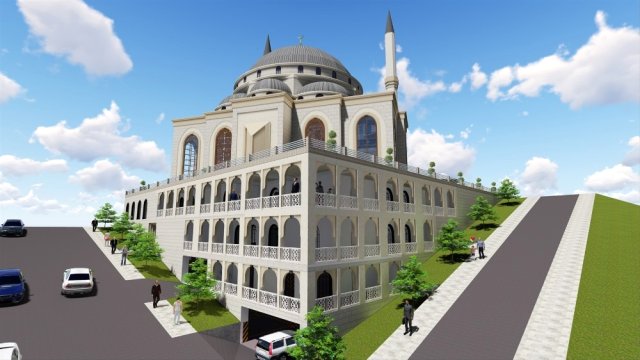 Bittiğinde Türkiye’nin İlk Asansörlü Minaresine Sahip Camisi Olacak