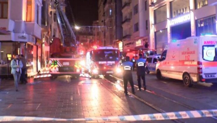 Taksim Meydanı’nda 6 katlı otelde yangın! Tadilat yapan emekçileri itfaiye kurtardı