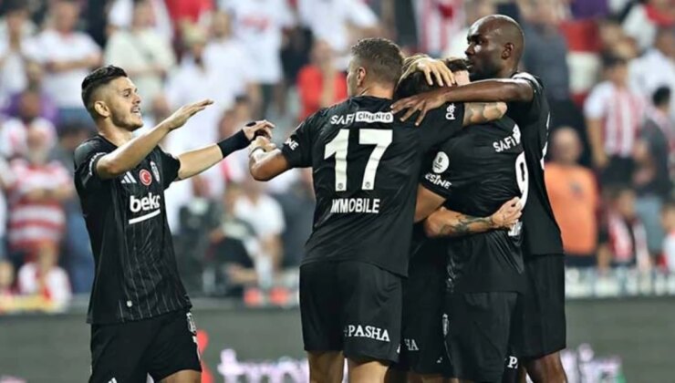 Beşiktaş, Muhteşem Lig’in birinci haftasında Samsunspor’u 2-0 yendi