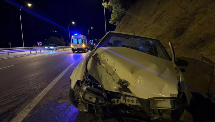 Bilecik’te araç su kanalına düştü, 2 kişi yaralandı