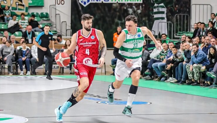 Bursaspor, Casademont Zaragoza’ya Uzatma Gayretinde Yenildi